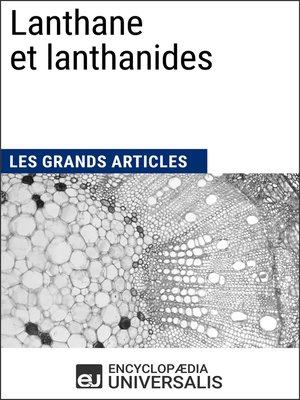 cover image of Lanthane et lanthanides